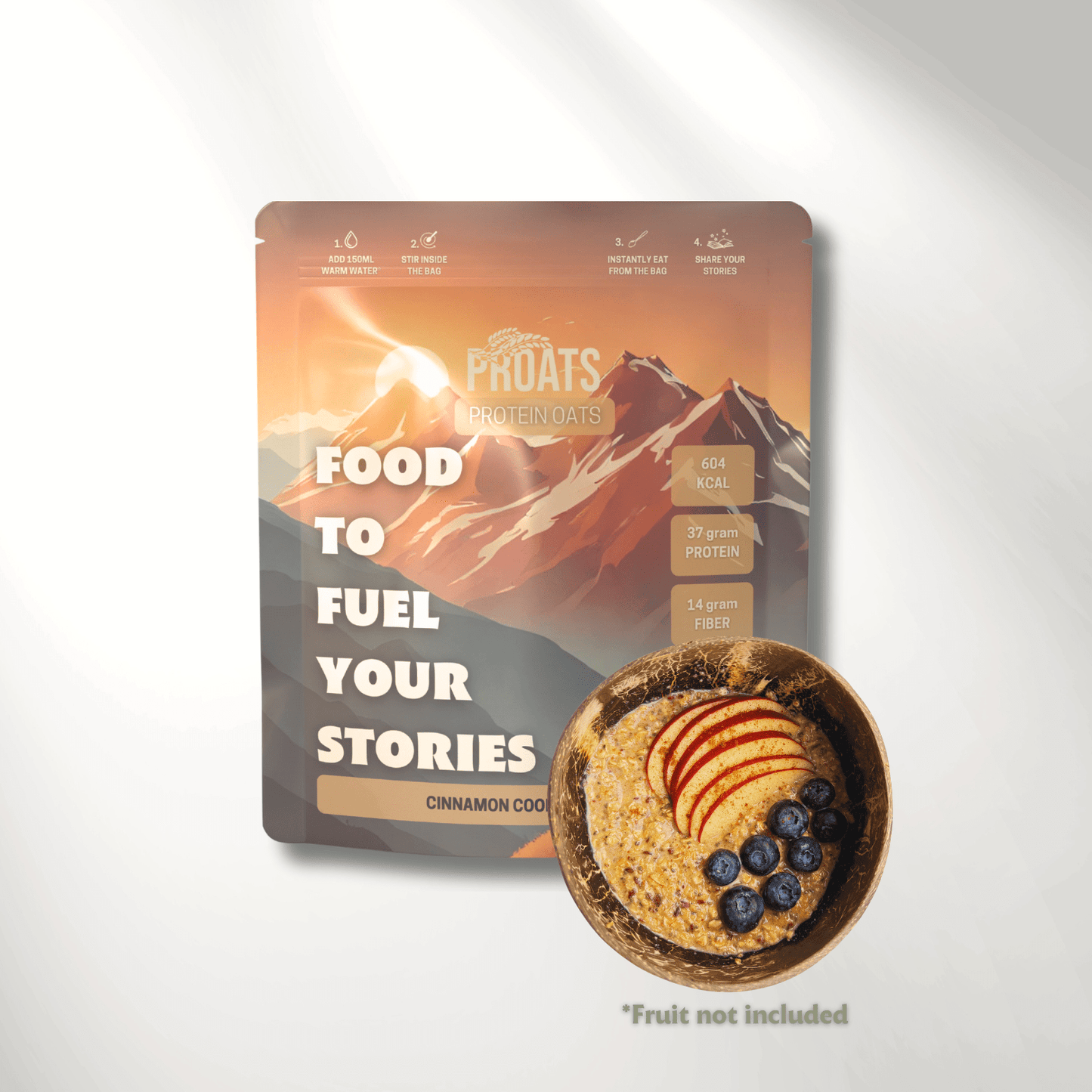 Cinnamon Cookie Oatmeal Expedition Breakfast - Havermout - PROATS