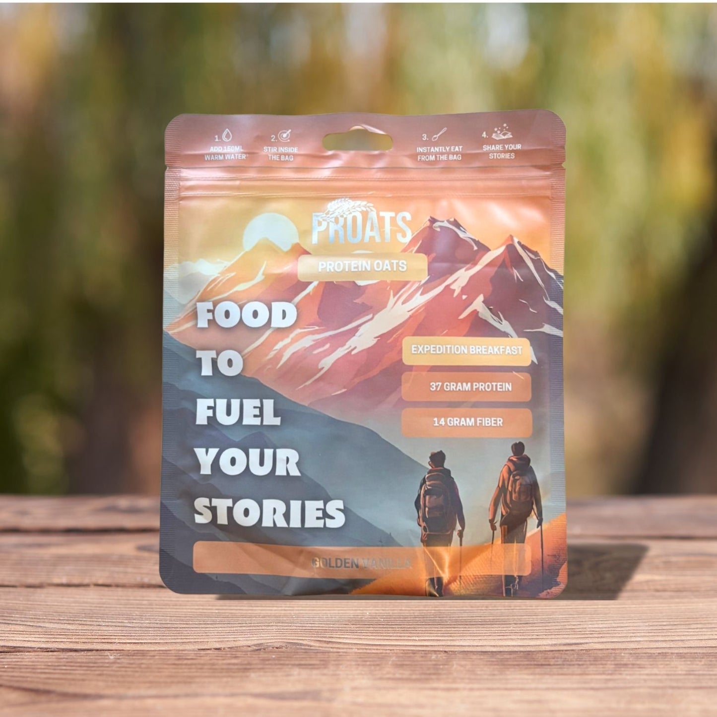 Expeditieontbijt - Golden Vanilla Proteïne Oats