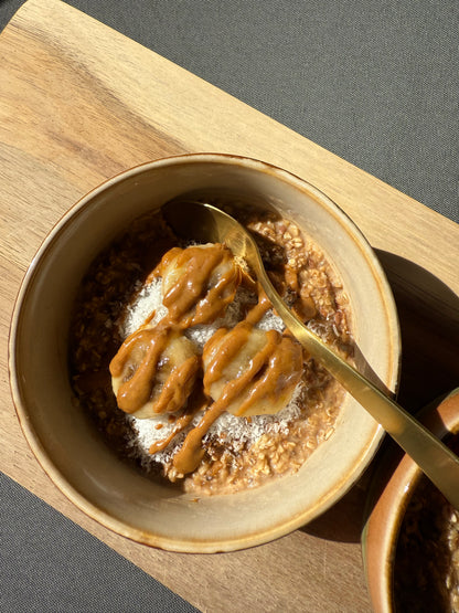 Peanut Butter Chocolate Chip Protein Oats