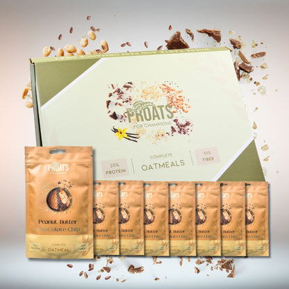 Portieverpakkingen Proteïne Oats (8 x 100gr) - Havermout - PROATS
